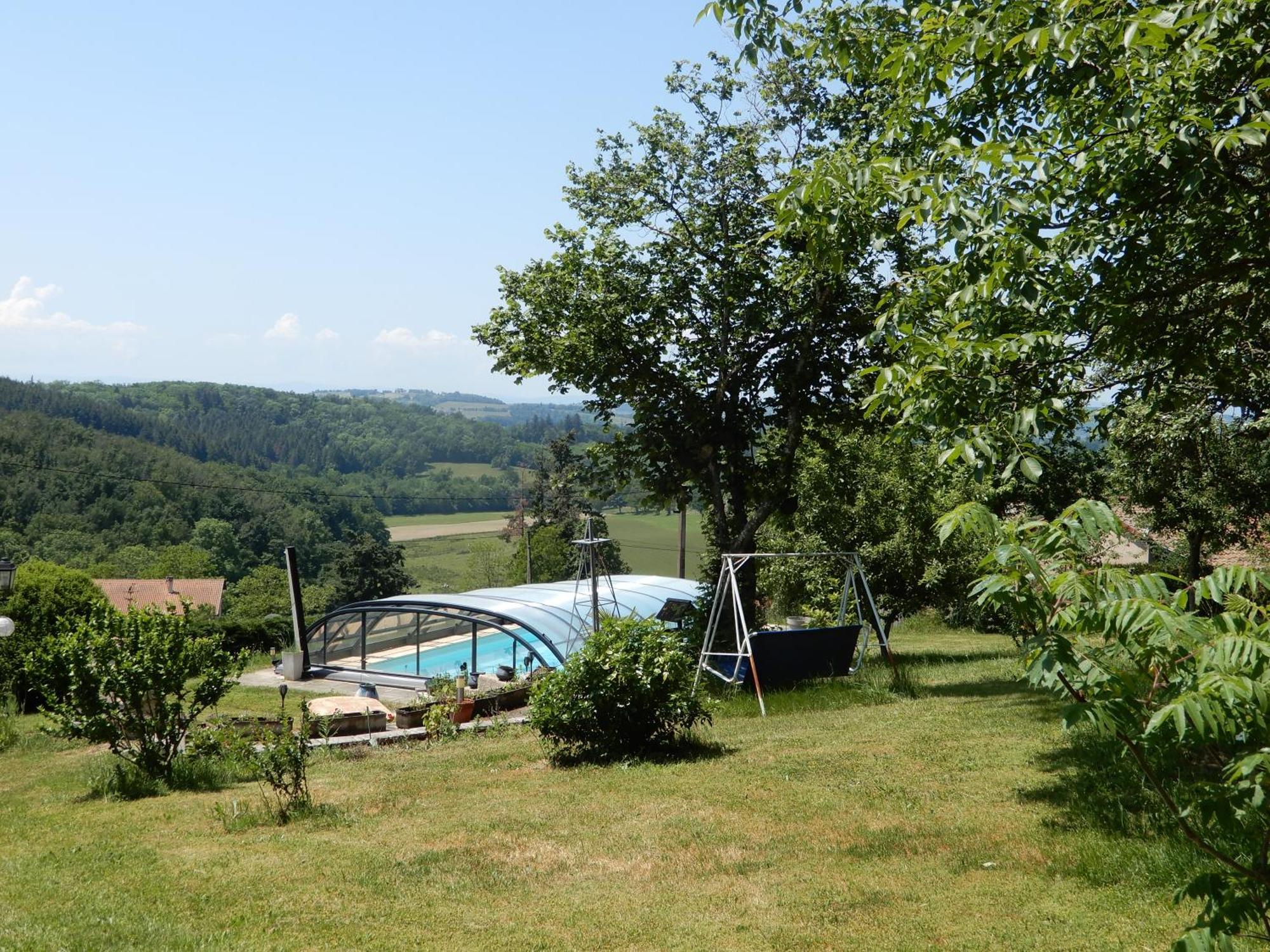 Les Jardins De Caribole Hotel Fourneaux  ภายนอก รูปภาพ